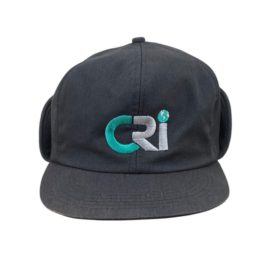 Vintage K-Products Central Livestock‎ Genex CRI Trapper Hat Ear Flap